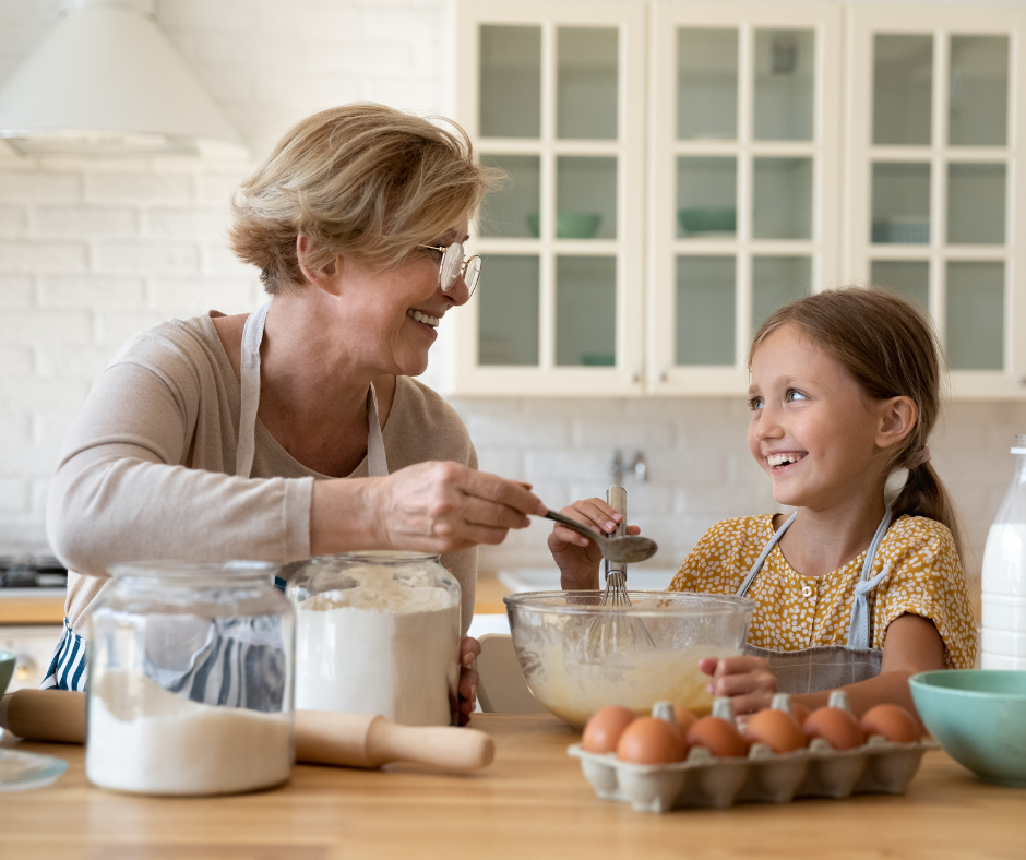 Nan & Granddaughter