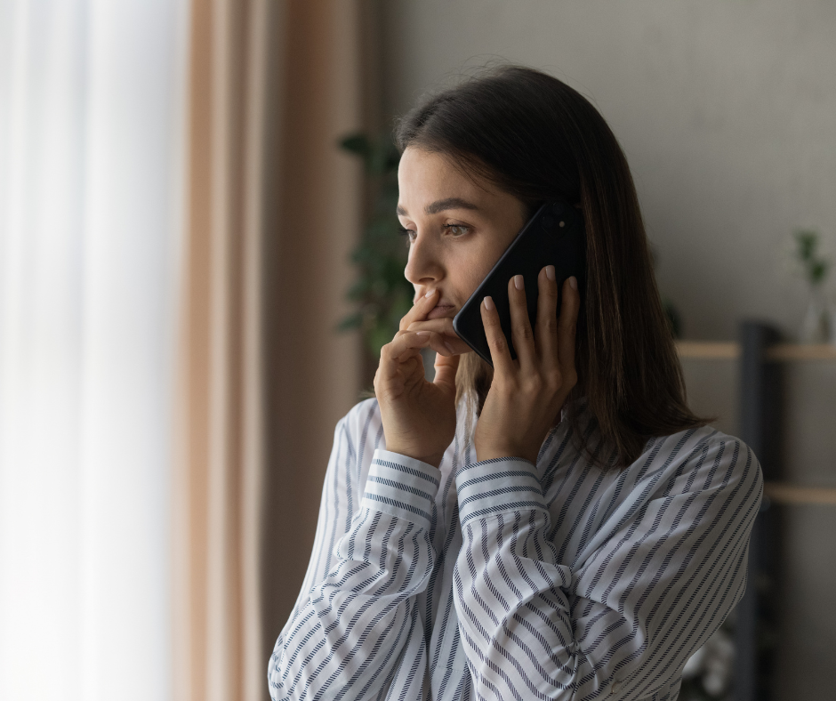 Woman on Phone