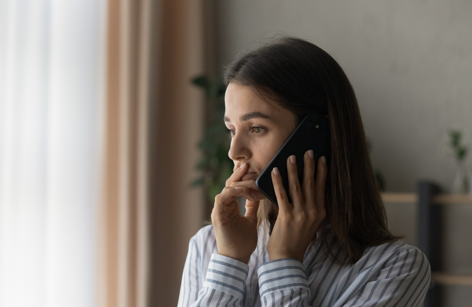 Woman on Phone